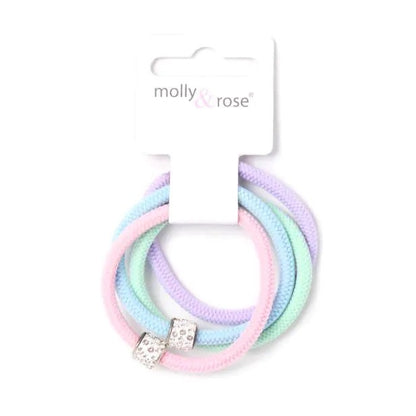 Molly And Rose Diamante Elastics Assorted 9774