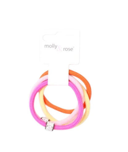 Molly And Rose Diamante Elastics Assorted 9774