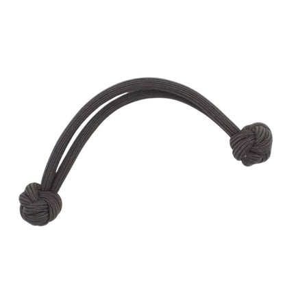 Molly And Rose Knotted Thick Elastic Band Black 9301