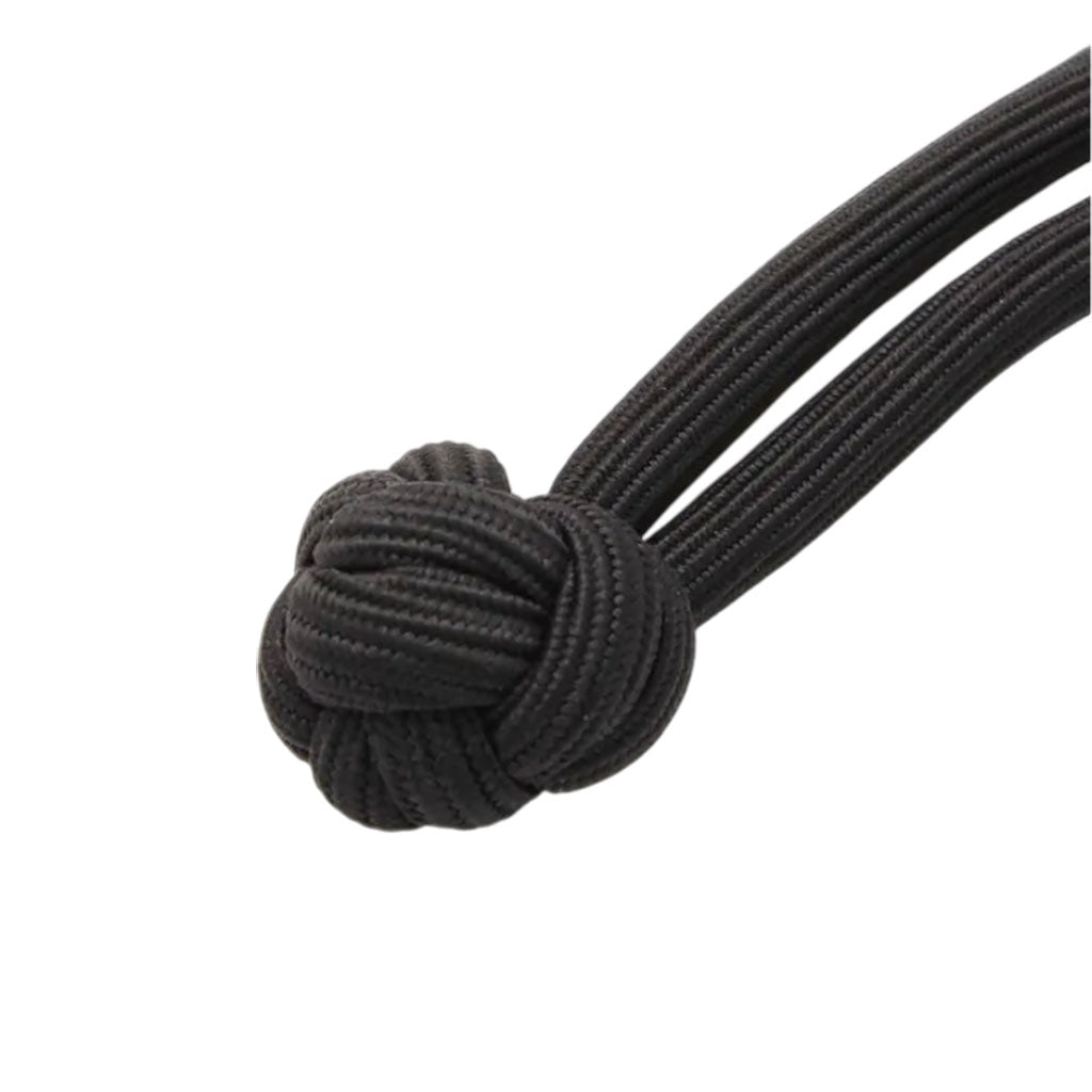 Molly And Rose Knotted Thick Elastic Band Black 9301