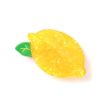 Molly And Rose Lemon Shaped Pearlescent Clamp 9739
