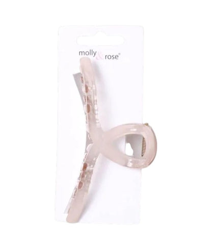 Molly And Rose Looped Top Translucent Assorted Clamp 9755