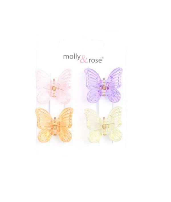 Molly And Rose Mini Butterfly Clamps