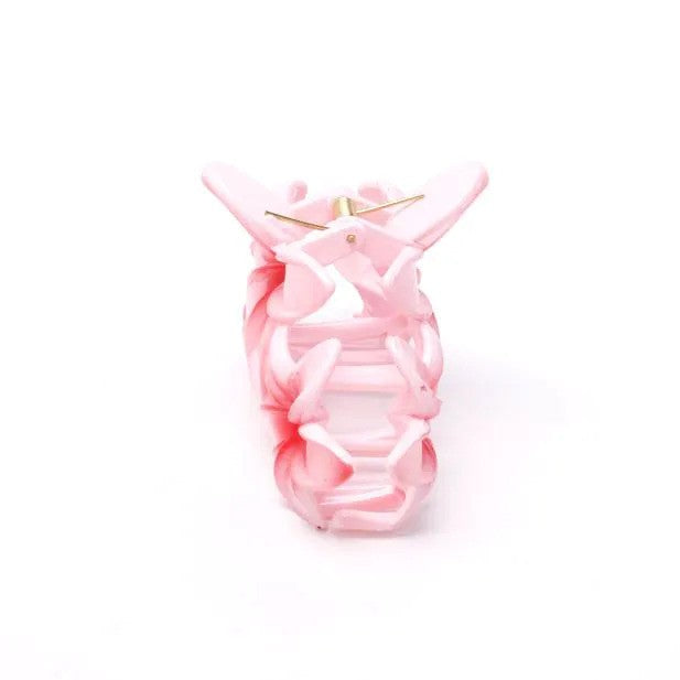 Molly And Rose Multi Hibiscus Flower Shaped Hair Clamp Assorted 9726