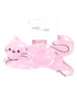 Molly And Rose Pearlescent Pink Cat Shaped Clamp 9746