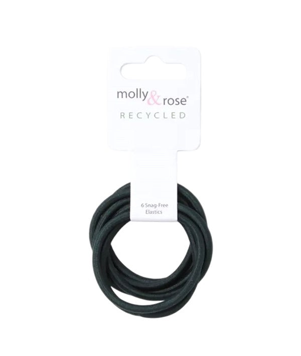Molly And Rose Recycled Thick Elastics Bottle Green 9402