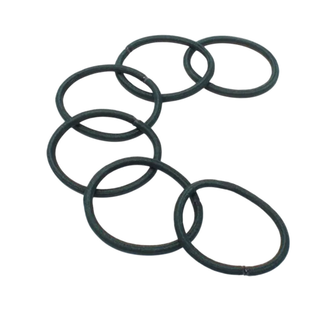 Molly And Rose Recycled Thick Elastics Bottle Green 9402