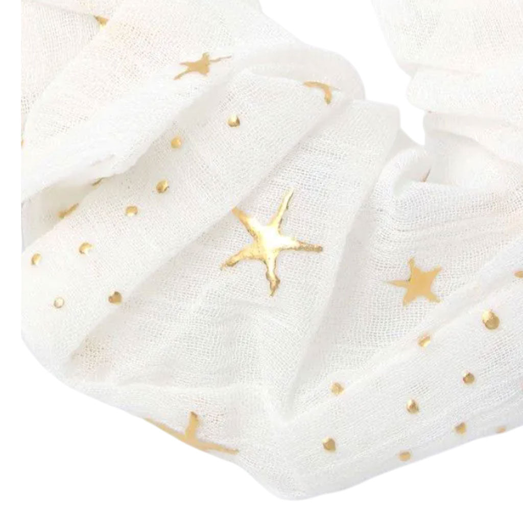 Molly And Rose Regular Star Print Scrunchie