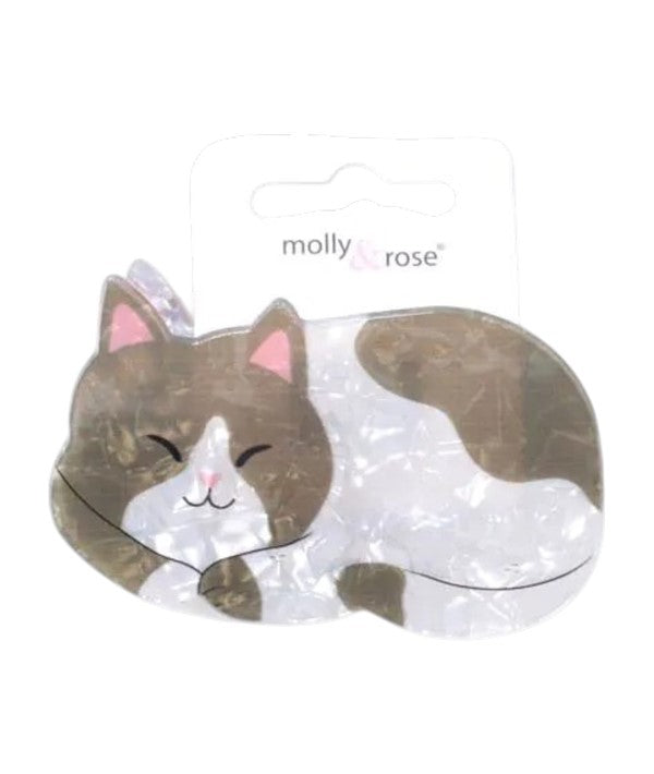 Molly And Rose Sleeping Cat Shaped Clamp 9745