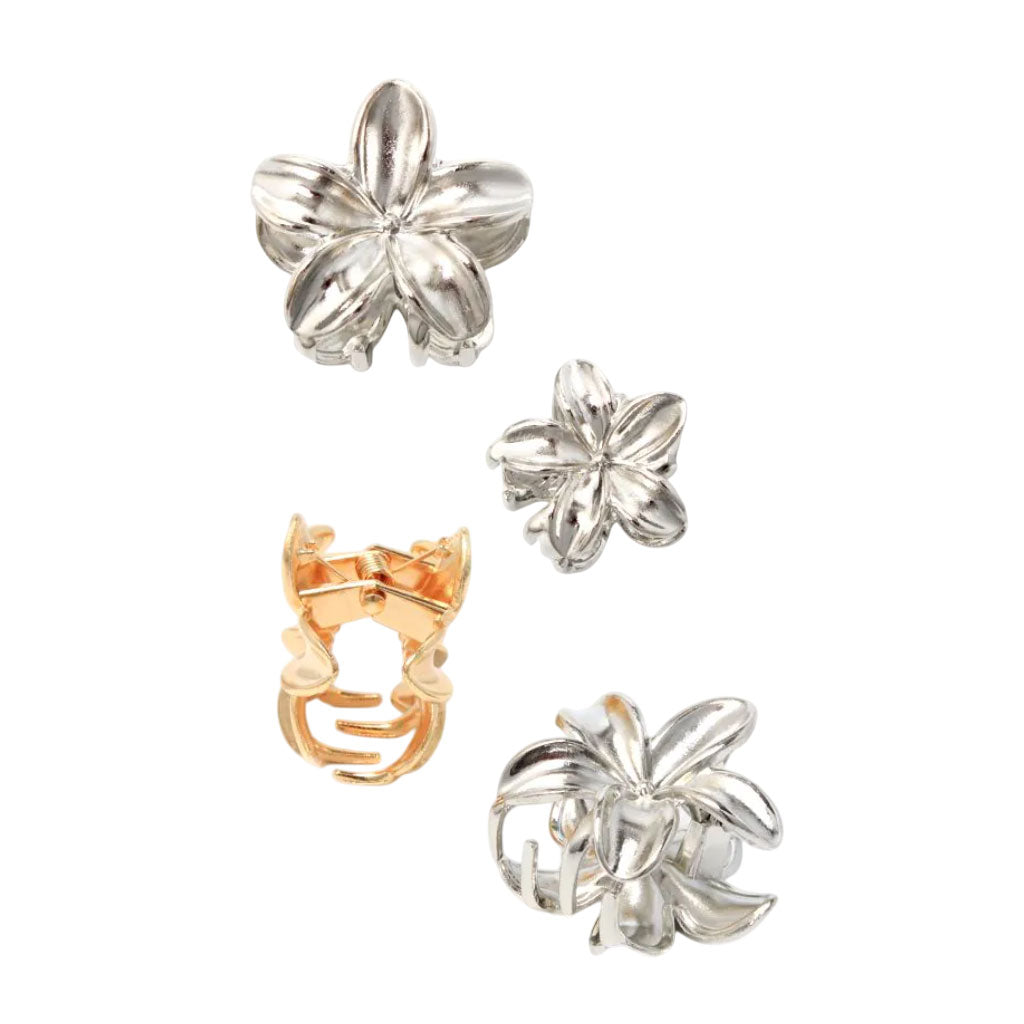 Molly And Rose Small Metal Flower Clamp Set 9332
