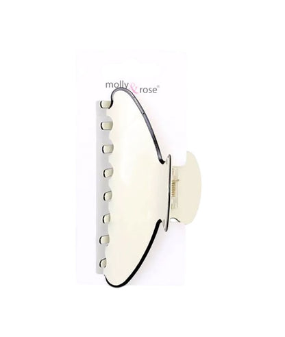 Molly And Rose Black And Cream Contrast Trim Assorted Clamp 9693 