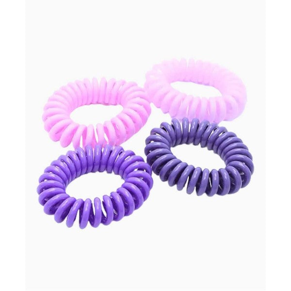 Molly And Rose Spiral Hair Bobble Grips Assorted 8782