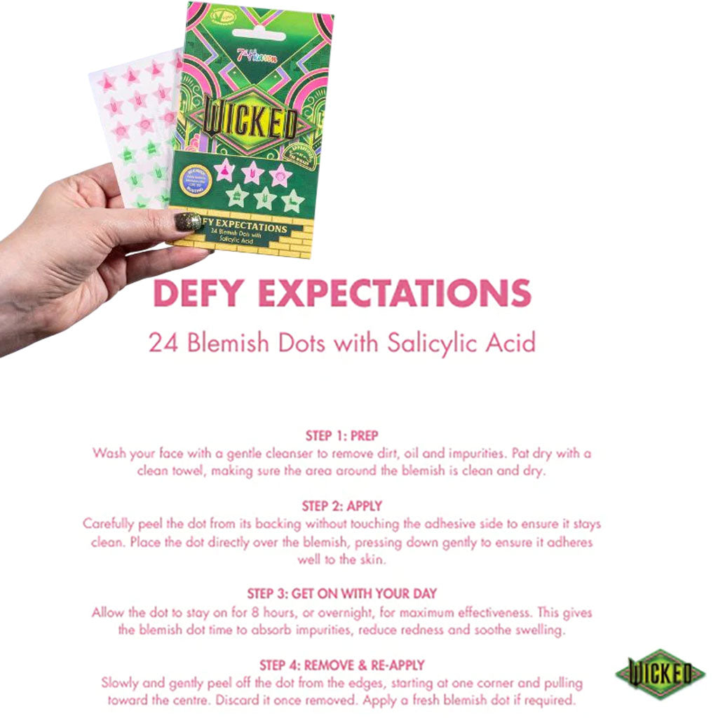 Montagne Jeunesse 7Th Heaven Wicked Defy Expectations 24 Blemish Dots With Salicylic Acid