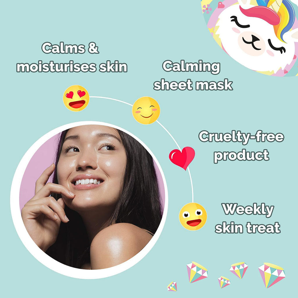 Montagne Jeunesse 7Th Heaven Coconut And Papaya Llamacorn Face Mask