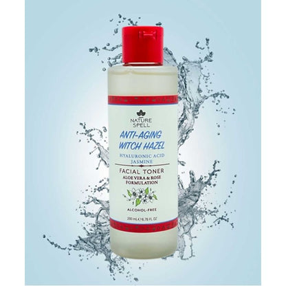 Nature Spell  Anti Aging Witch Hazel Facial Toner