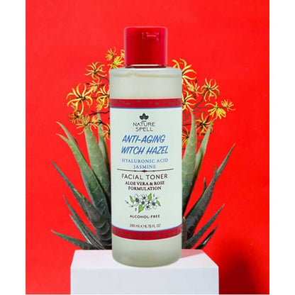 Nature Spell  Anti Aging Witch Hazel Facial Toner