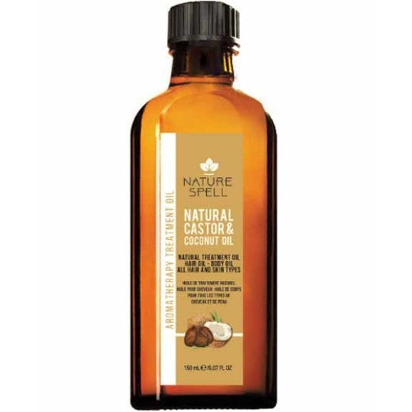 Nature Spell Natural Castor And Coconut Oil