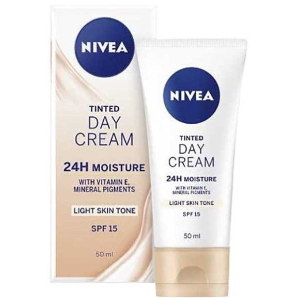 Nivea  Tinted Day Cream 24H Moisture With SPF15