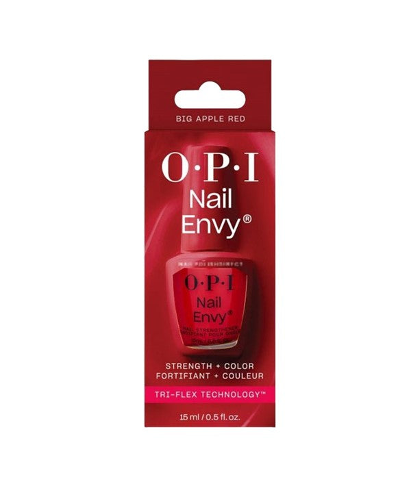 OPI Nail Envy Strength And Color Big Apple Red