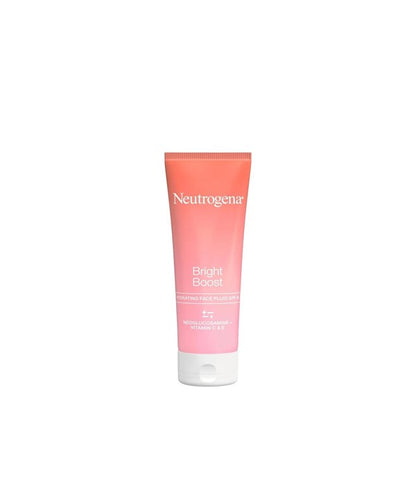 Johnson and Johnson Bright Boost moisturizer with Neoglucosamine, Vitamin C, E, SPF30 gel fluid in 50ml bottle.