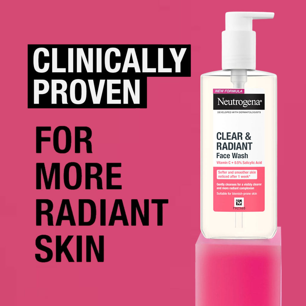 Nettoyant visage Neutrogena Visibly Clear Pamplemousse Rose