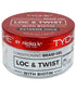 NICKA K NEWYORK Tyche Loc and Twist Braid Gel for strong, conditioning braids, featuring biotin for hair health and extreme hold.