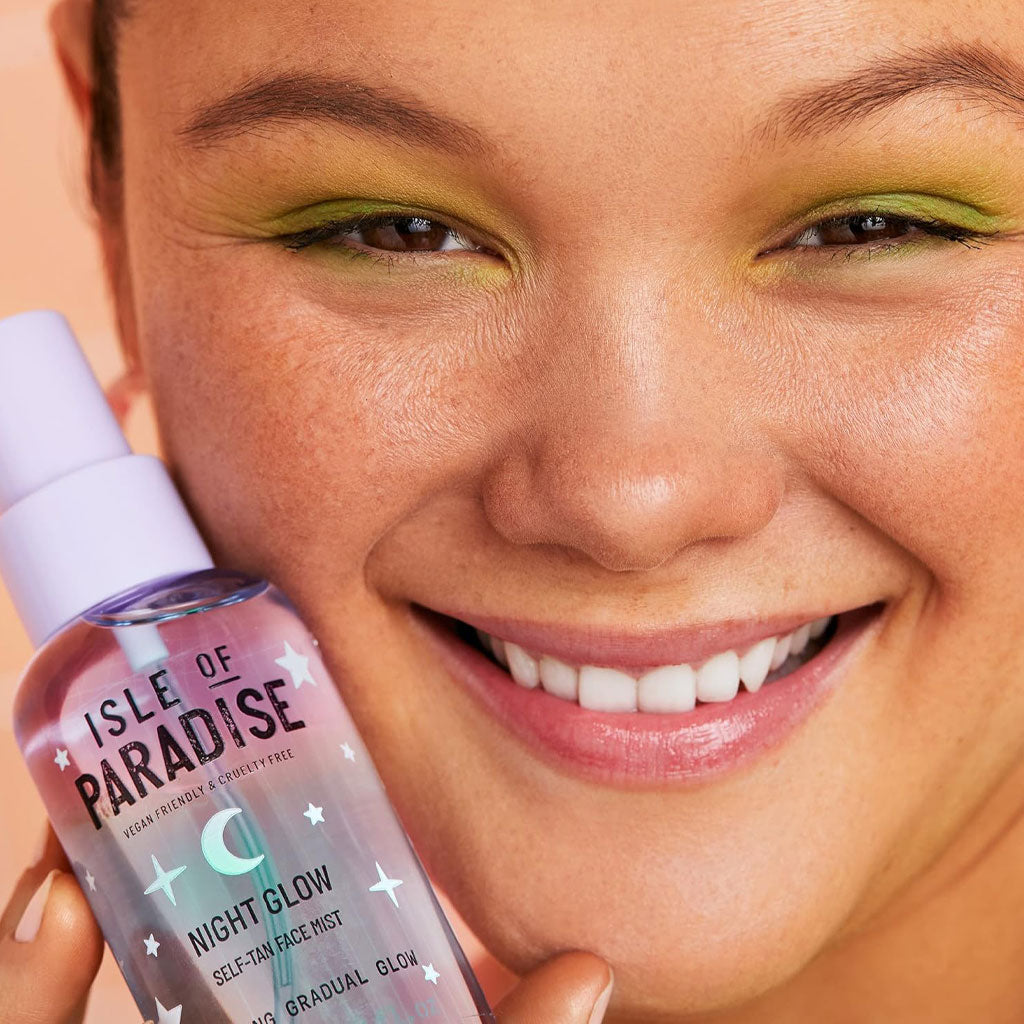 Isle Of Paradise Night Glow Self Tan Face Mist