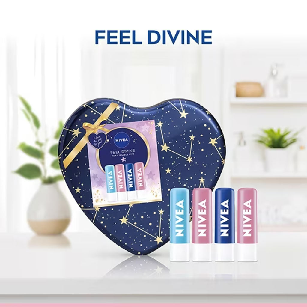 Nivea Feel Luscious Lip Care Gift Set