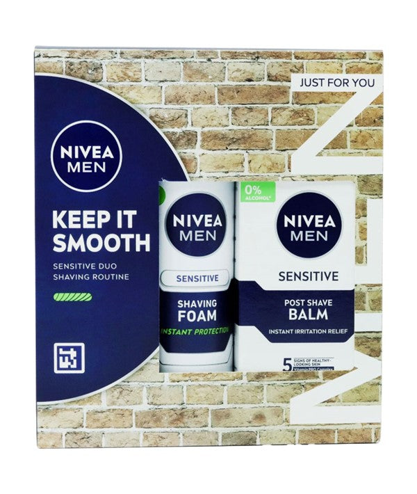Nivea  Men Keep It Smooth Sensitive Duo Gift Set