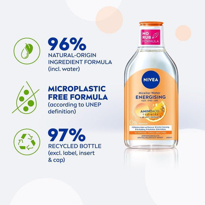 Nivea Micellar Water Energising Amino Acid Complex