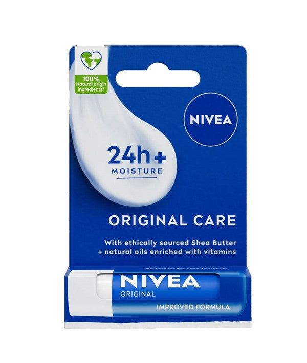 Nivea  Original 24H Plus Moisture Care Lip Balm