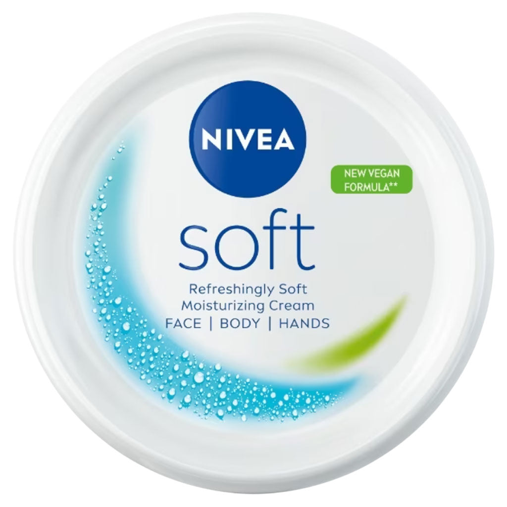 Nivea Soft Moisturising Face And Body Cream