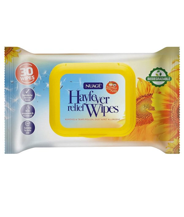 Nuage Hayfever Relief Wipes