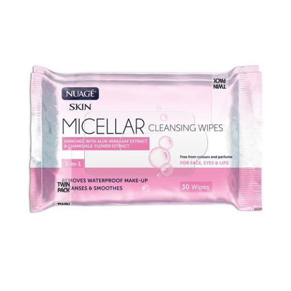 Nuage  3 In 1 Micellar Cleansing Wipes
