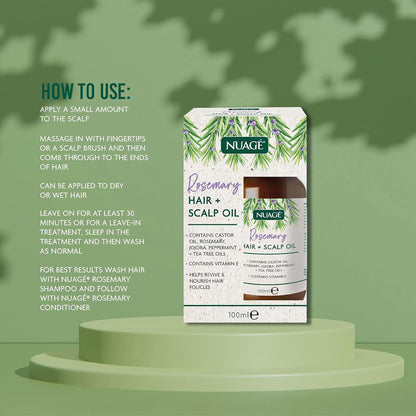 Nuage  Rosemary Hair And Scalp Oil 