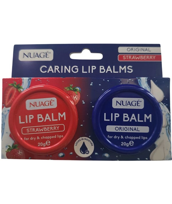 Nuage  Twin Pack Caring Lip Balms