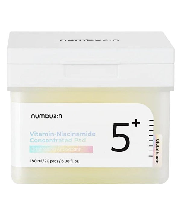 Numbuzin  No 5 Glutathione Vitamin Concentrated Toner Pads
