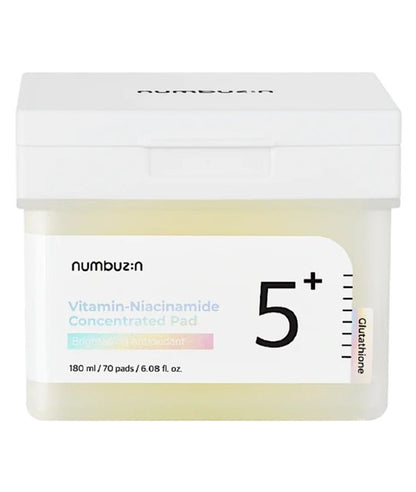 Numbuzin  No 5 Glutathione Vitamin Concentrated Toner Pads