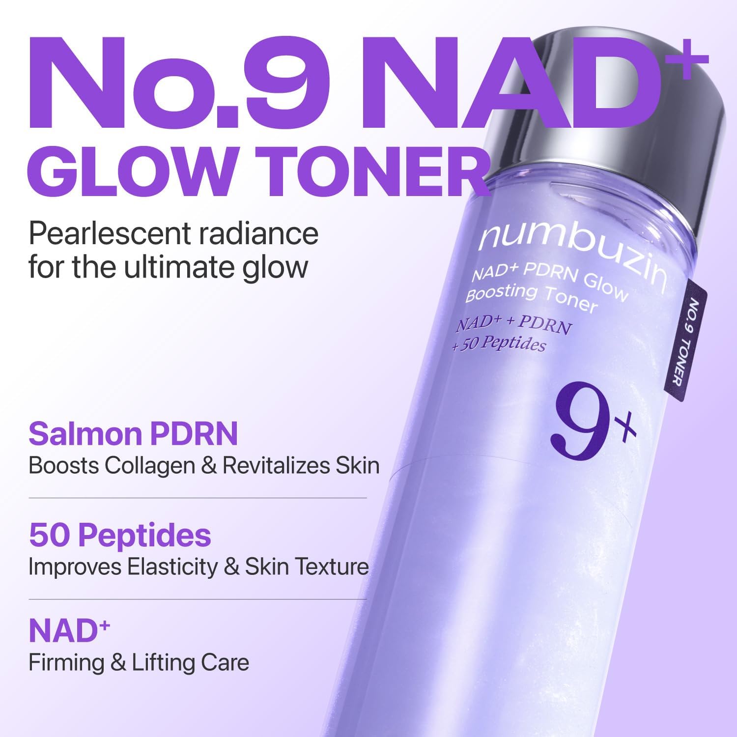 Numbuzin No 9 NAD PDRN Glow Boosting Toner