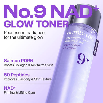 Numbuzin No 9 NAD PDRN Glow Boosting Toner