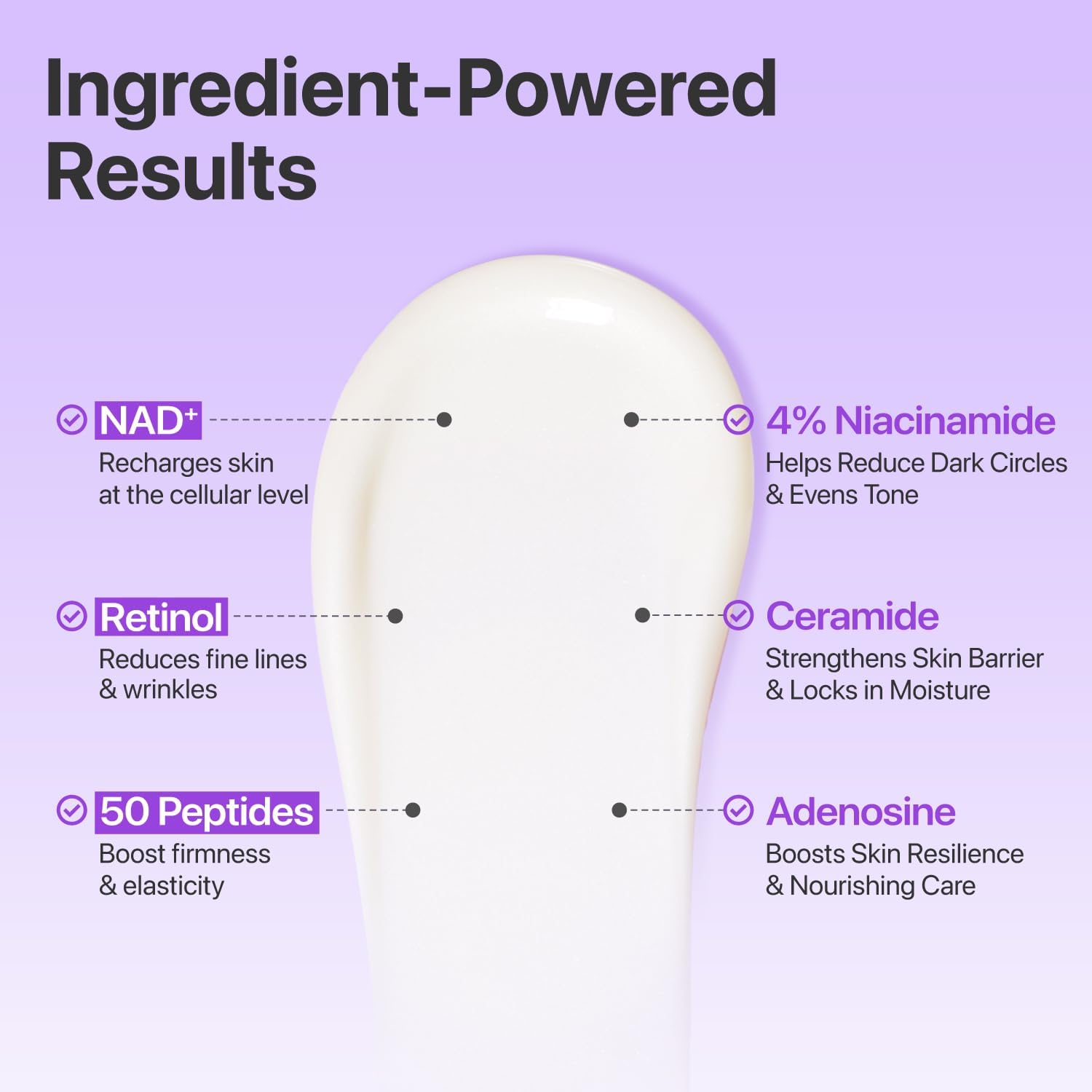 Numbuzin No 9 NAD Retinol Volumetox Eye Cream
