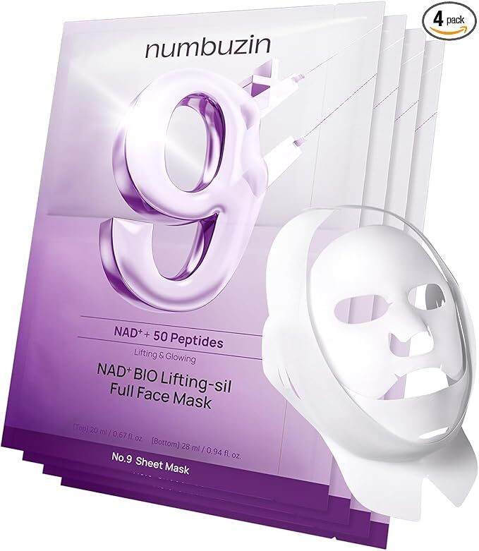 Numbuzin  No 9 Nad Bio Lifting Sil Full Face Mask