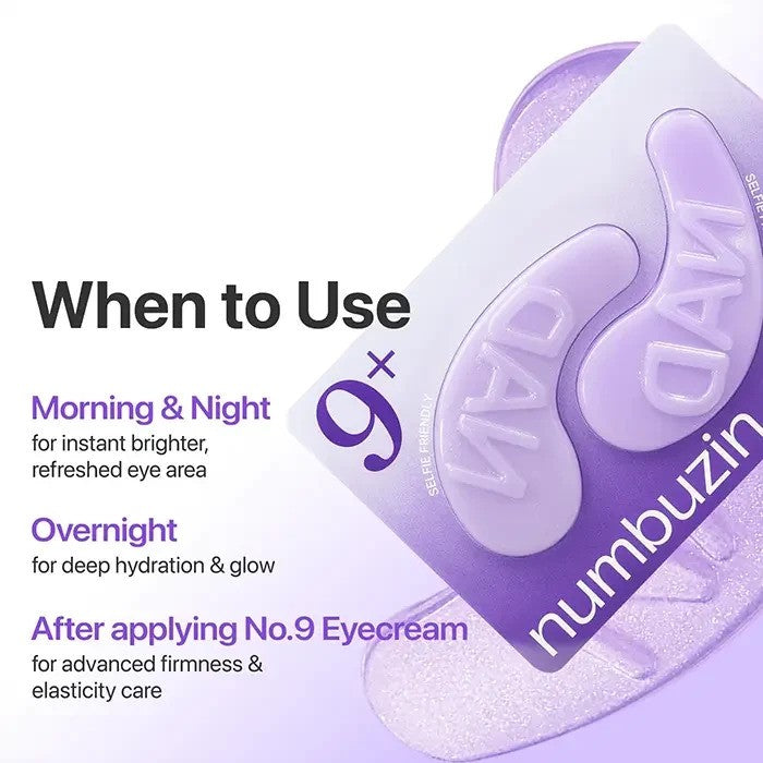 Numbuzin  No 9 Nad Collagen Under Eye Patches