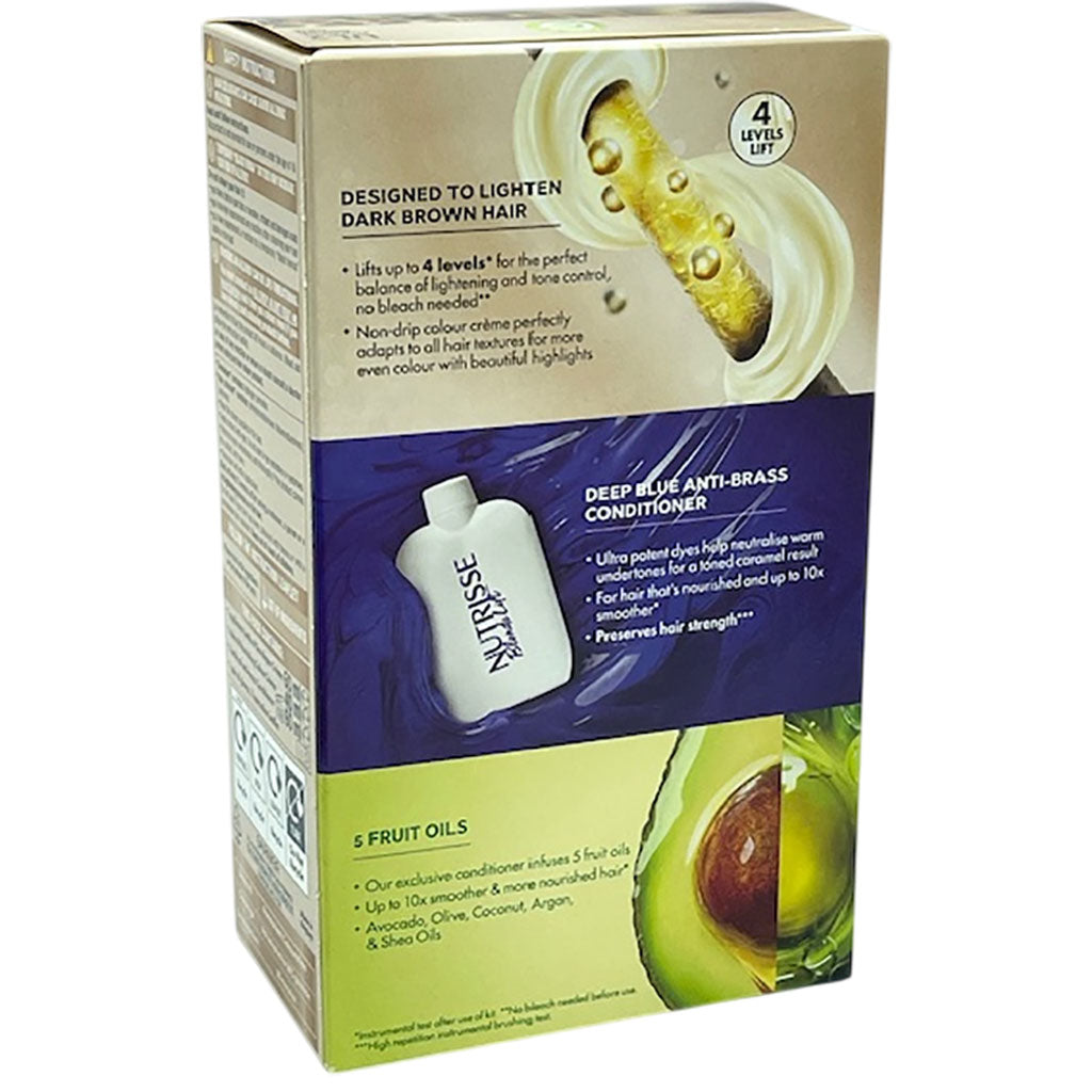 Garnier Nutrisse Blonde Lift Hair Color UL2 Dark Brown Hair