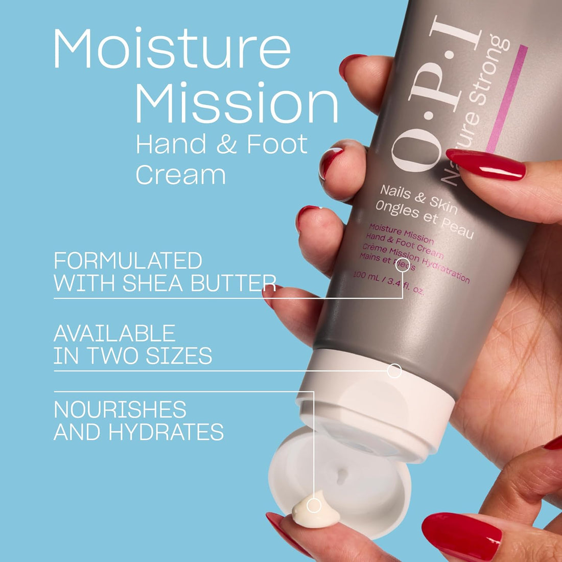 OPI Nature Strong Moisture Mission Hand And Foot Cream