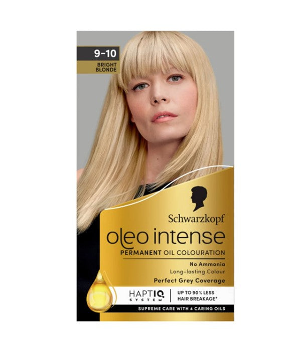 Schwarzkopf Oleo Intense No Ammonia Permanent Colour Bright Blonde 9 10