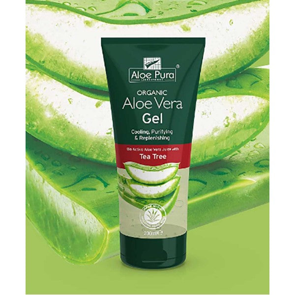Optima Aloe Pura Aloe Vera Gel With Tea Tree
