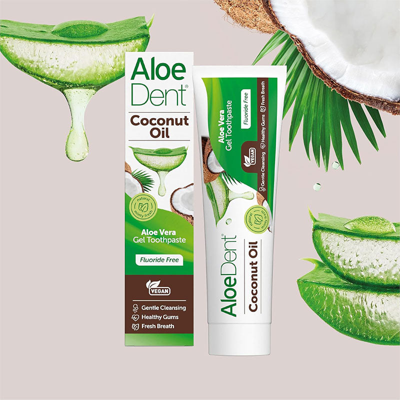 Optima Aloe Dent Aloe Vera Triple Action Coconut Toothpaste