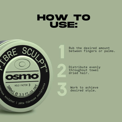 Osmo  Fiber Sculp Hair Wax