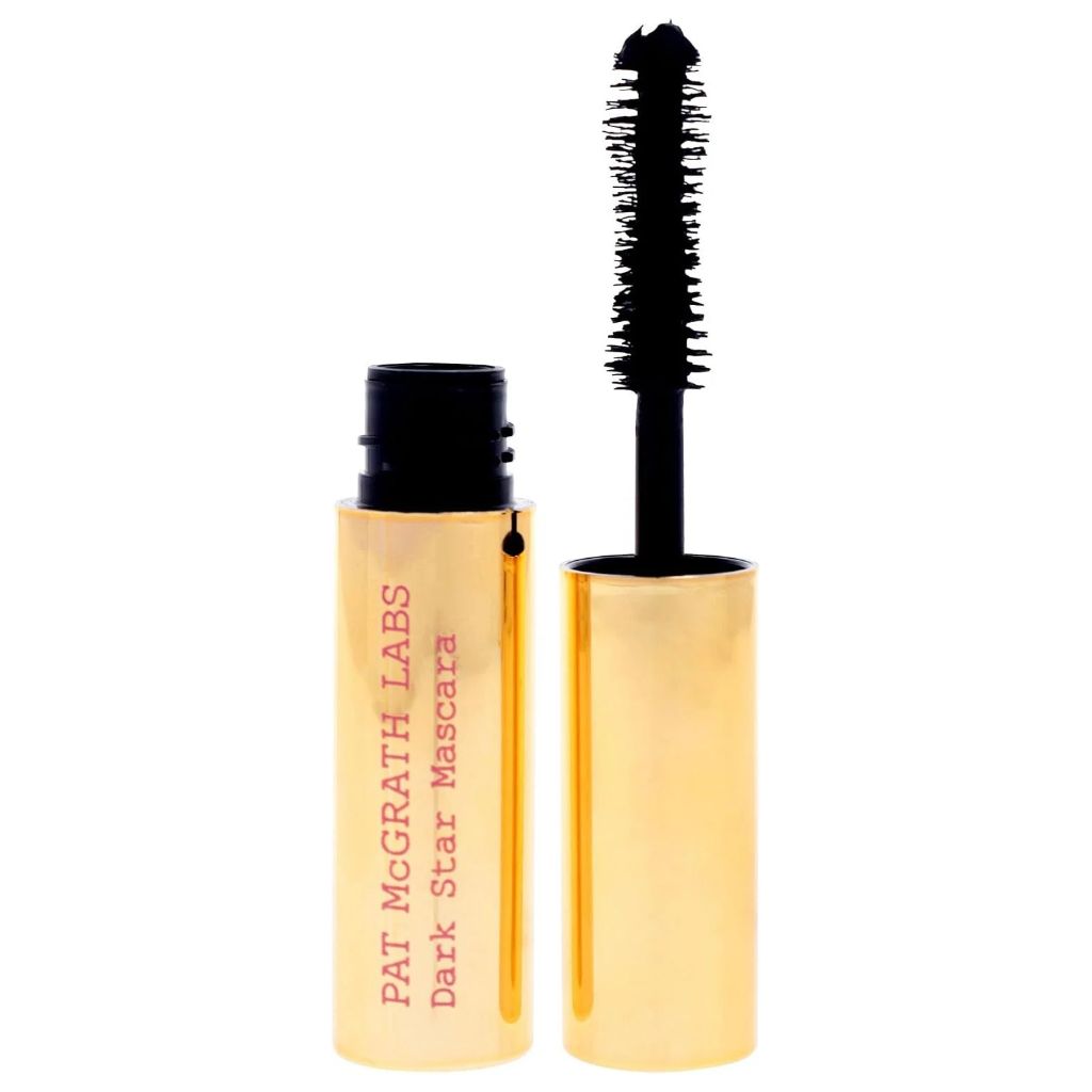 PAT McGrath Labs Dark Star Mascara in Xtreme Black tube for dramatic eye makeup looks